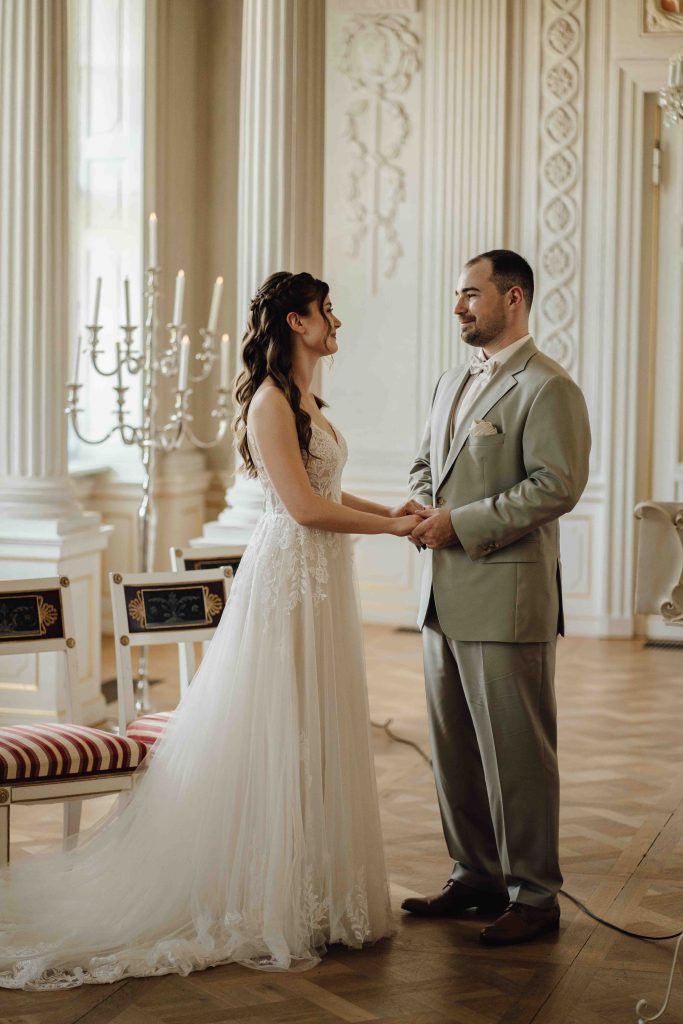 Heiraten im Schloss Friedrichsfelde 124