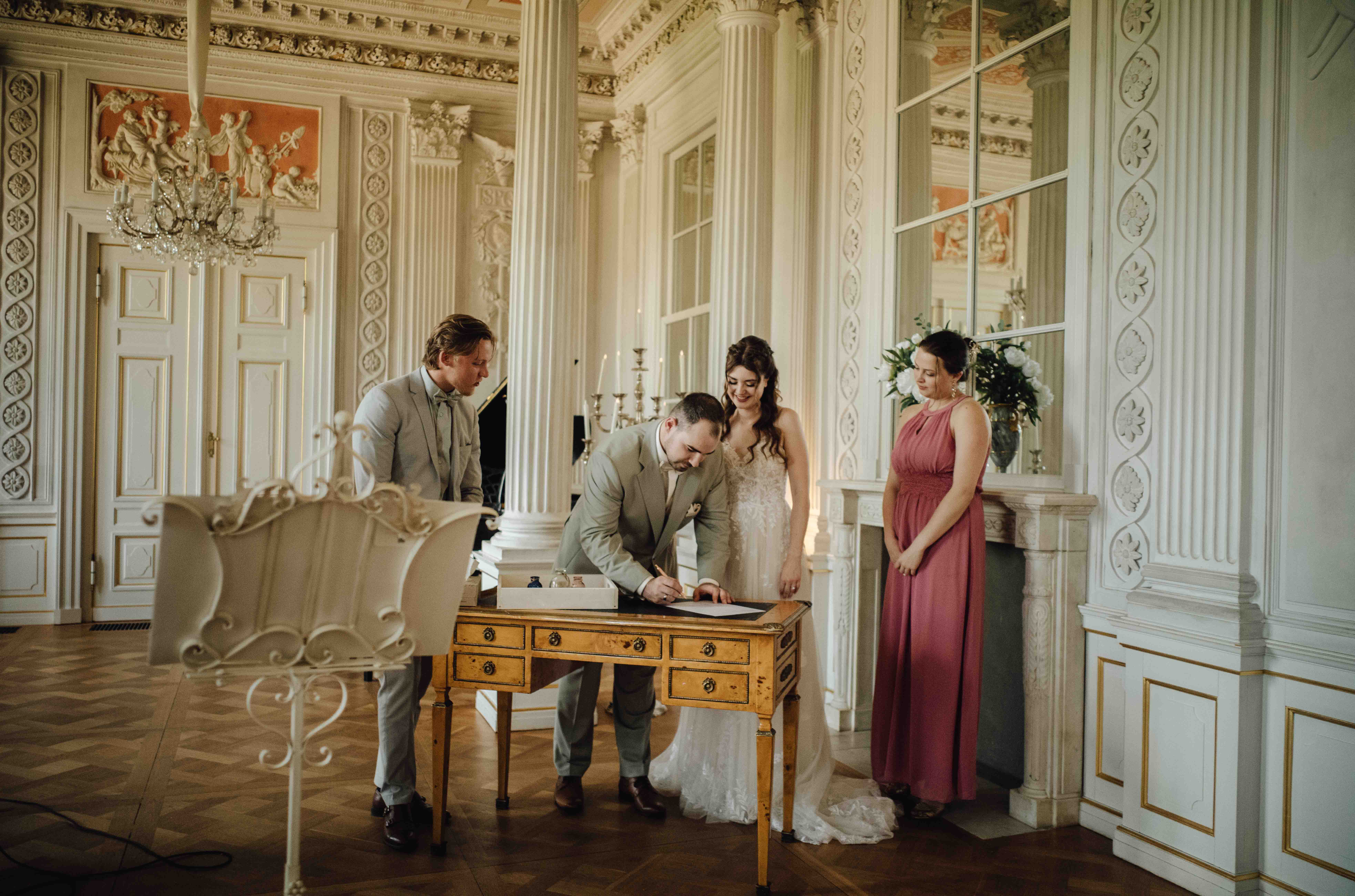 Heiraten im Schloss Friedrichsfelde 125 Heiraten im Schloss Friedrichsfelde 125