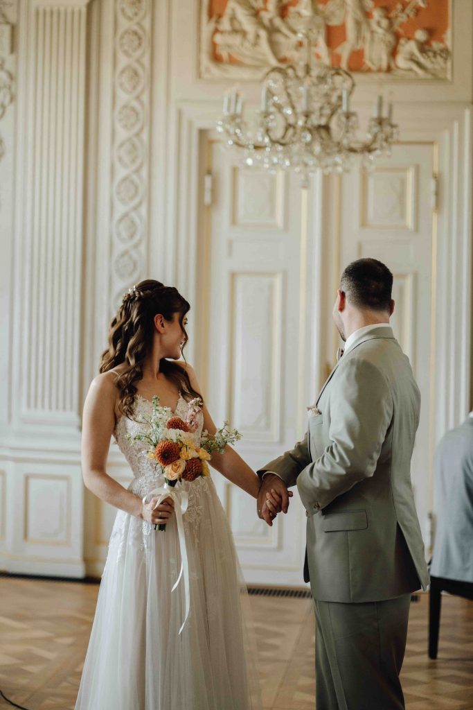 Heiraten im Schloss Friedrichsfelde 152