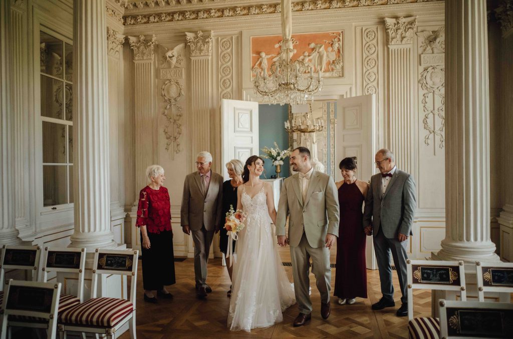 Heiraten im Schloss Friedrichsfelde 158