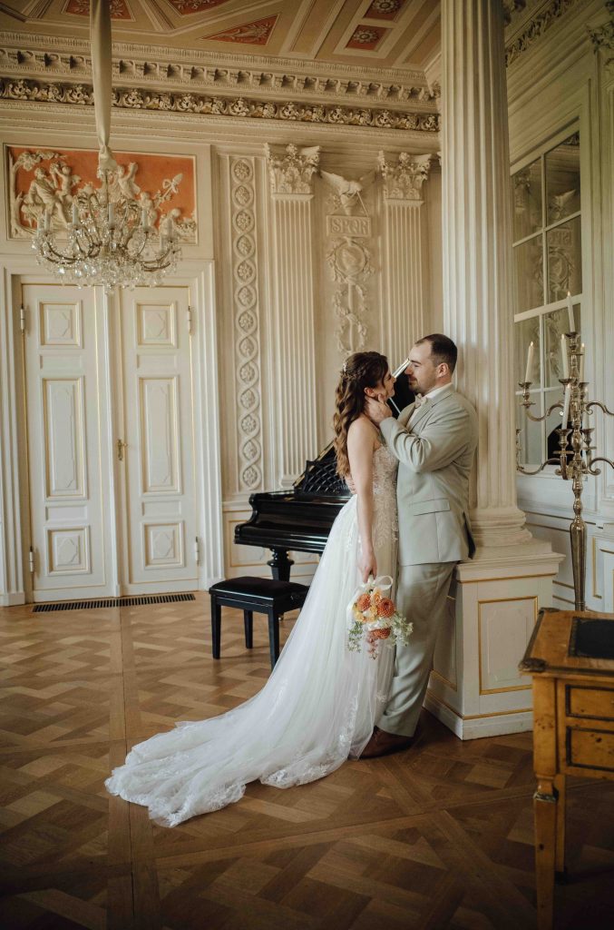 Heiraten im Schloss Friedrichsfelde 186