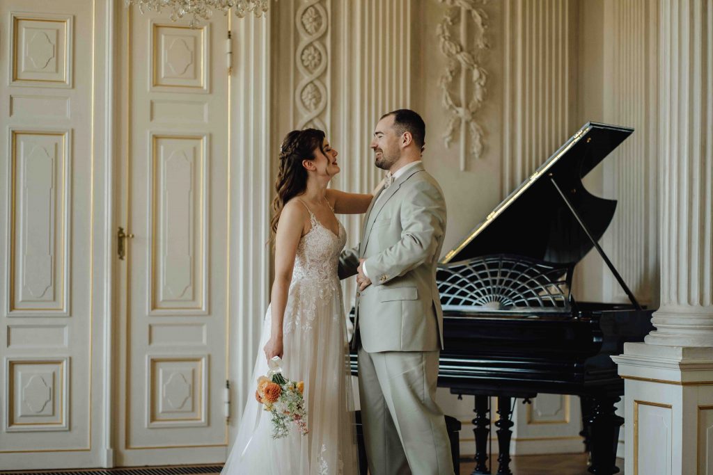 Heiraten im Schloss Friedrichsfelde 189