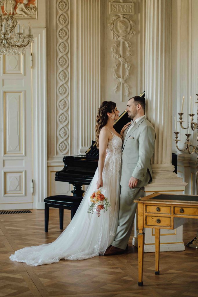 Heiraten im Schloss Friedrichsfelde 195