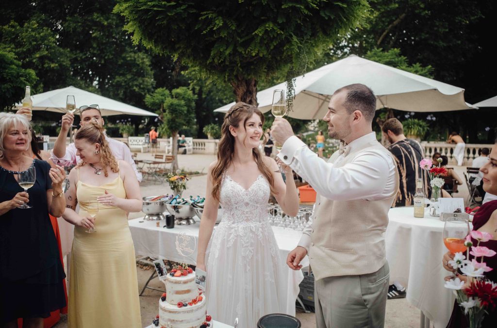 Heiraten im Schloss Friedrichsfelde 374