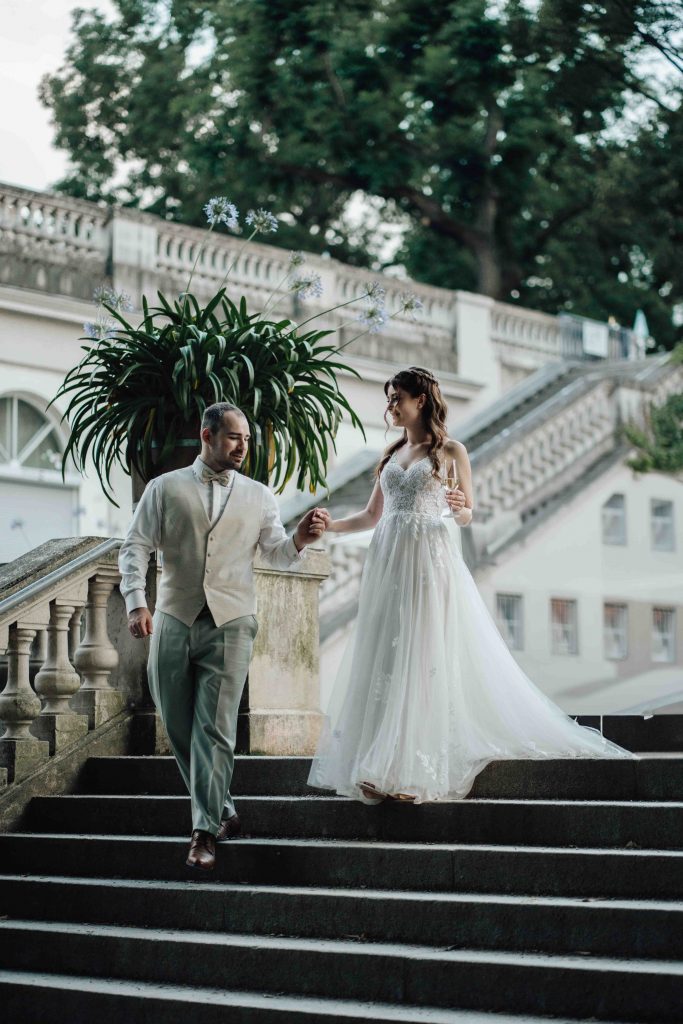 Heiraten im Schloss Friedrichsfelde 399