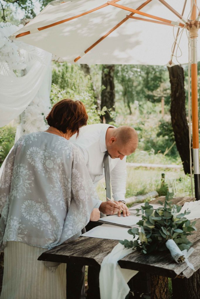 Hochzeit im Forsthaus Sommerswalde DSC06375
