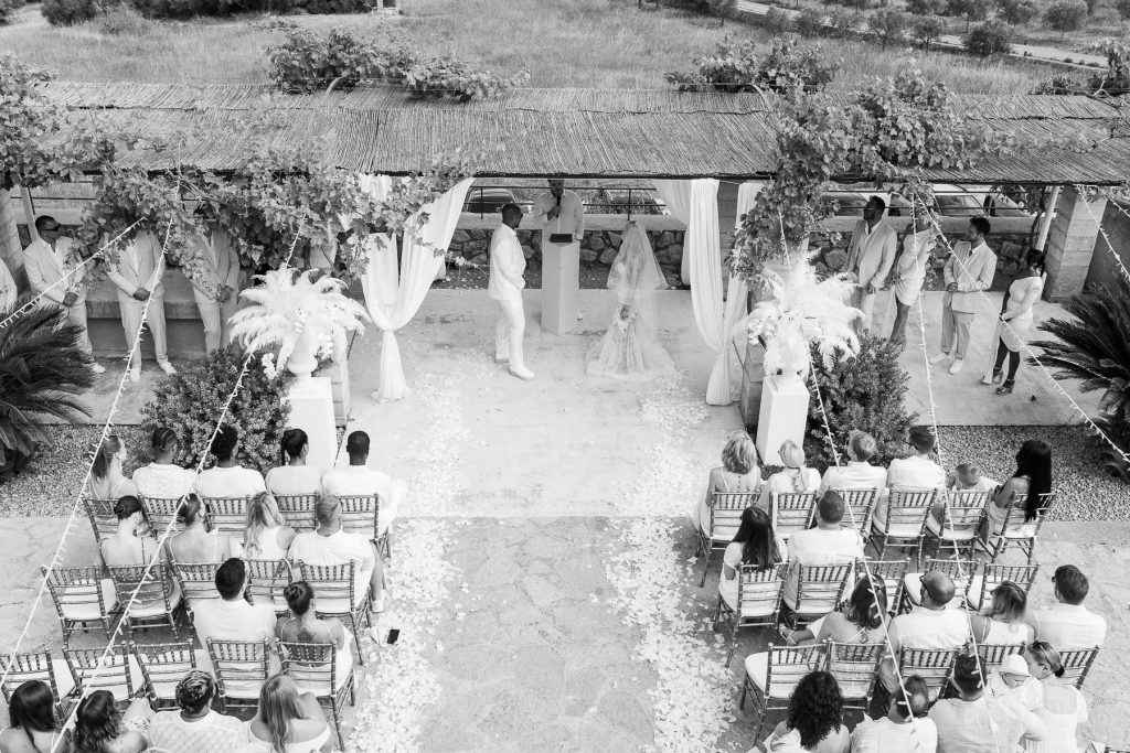 Hochzeit in Finca Ses Voltes Mallorca Sarah & Japer 23