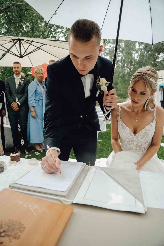Plan B für die Hochzeit Heiraten trotz Regen 297
