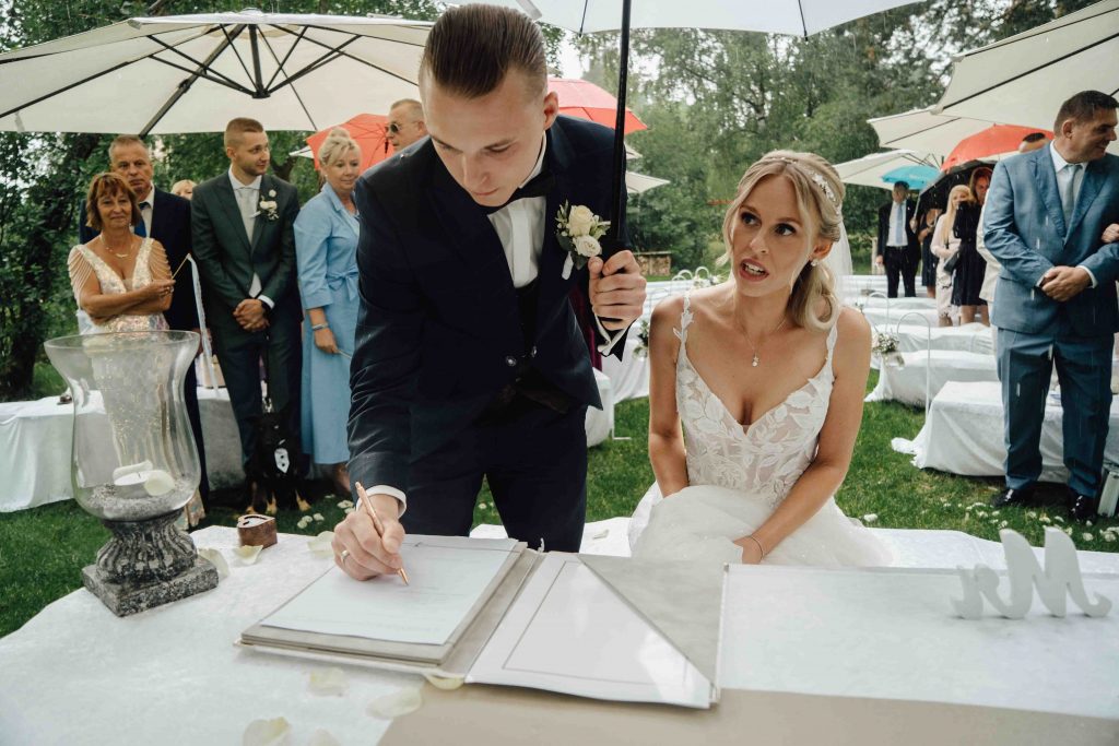 Plan B für die Hochzeit Heiraten trotz Regen 298